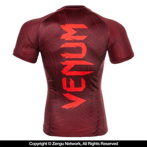 Venum-Nightcrawler Short Sleeve Grappling Rashguard-4